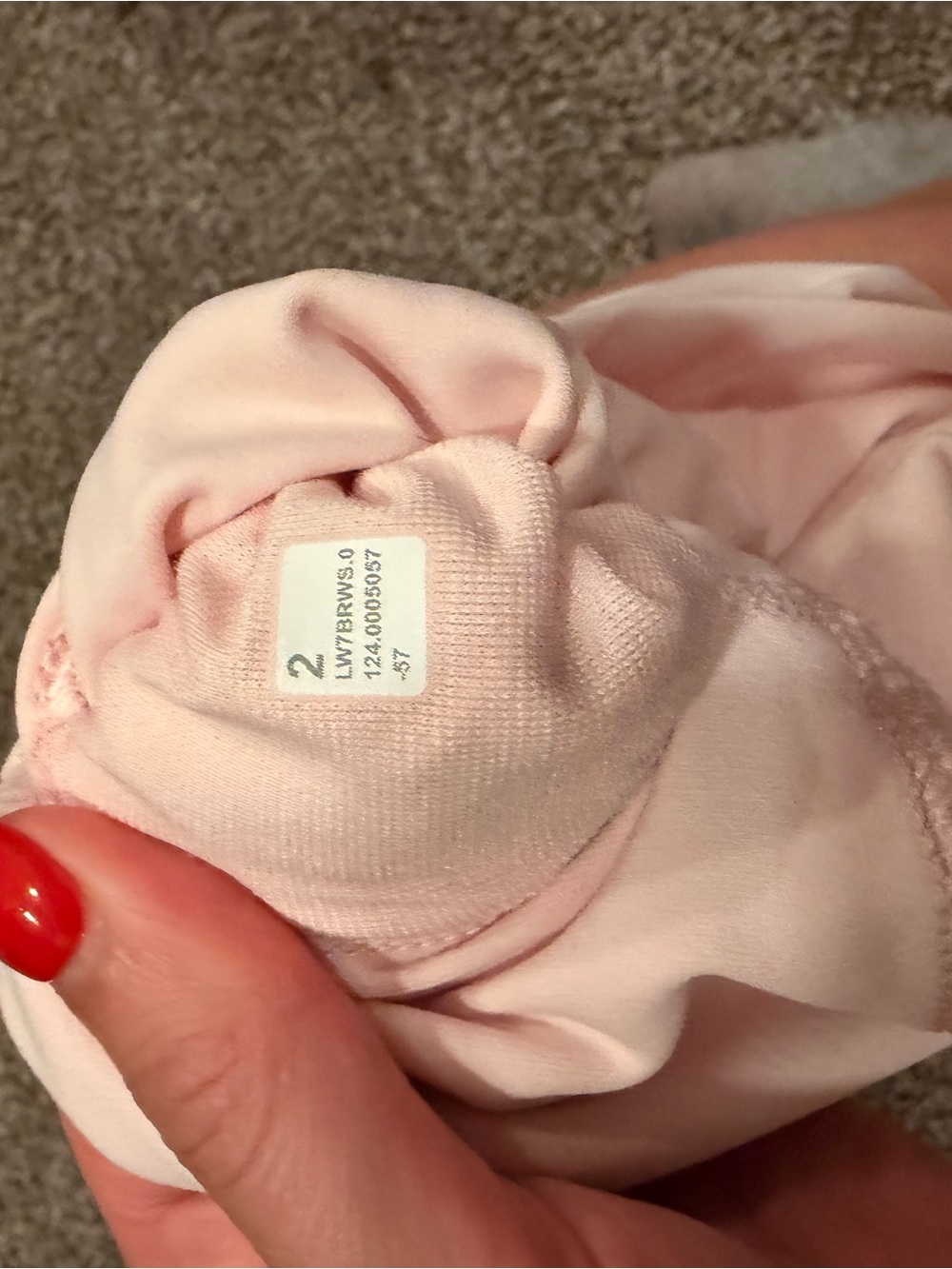 lululemon athletica High-Rise Biker Shorts - Pale Pink - Picture 3 of 3